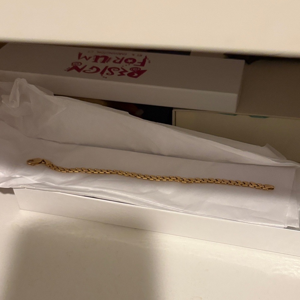 First Gold Bracelet